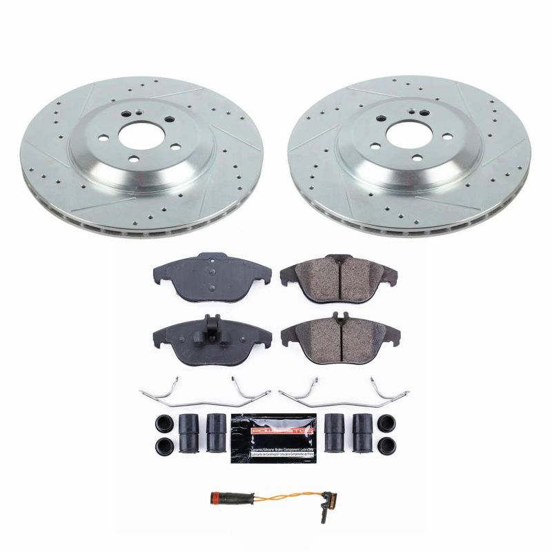 PowerStop PSB Z23 Evolution Kit Brakes, Rotors & Pads Brake Kits - Performance D&S main image