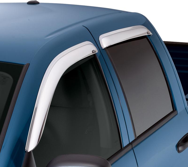 AVS 19-20 Ram 1500 Extended Pickup Ventvisor Side Window Deflector - 4pc - Chrome 684813 Main Image