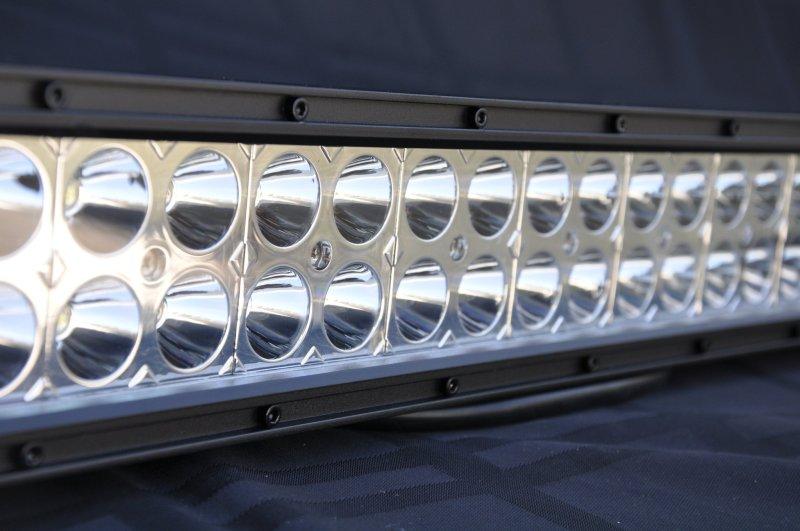 DV8 Offroad Chrome Series 12in Light Bar 72W Flood/Spot 3W LED B12CE72W3W Main Image