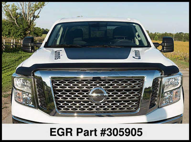 EGR 16+ Nissan Titan XD Superguard Hood Shield - Matte (305905) 305905WB Main Image