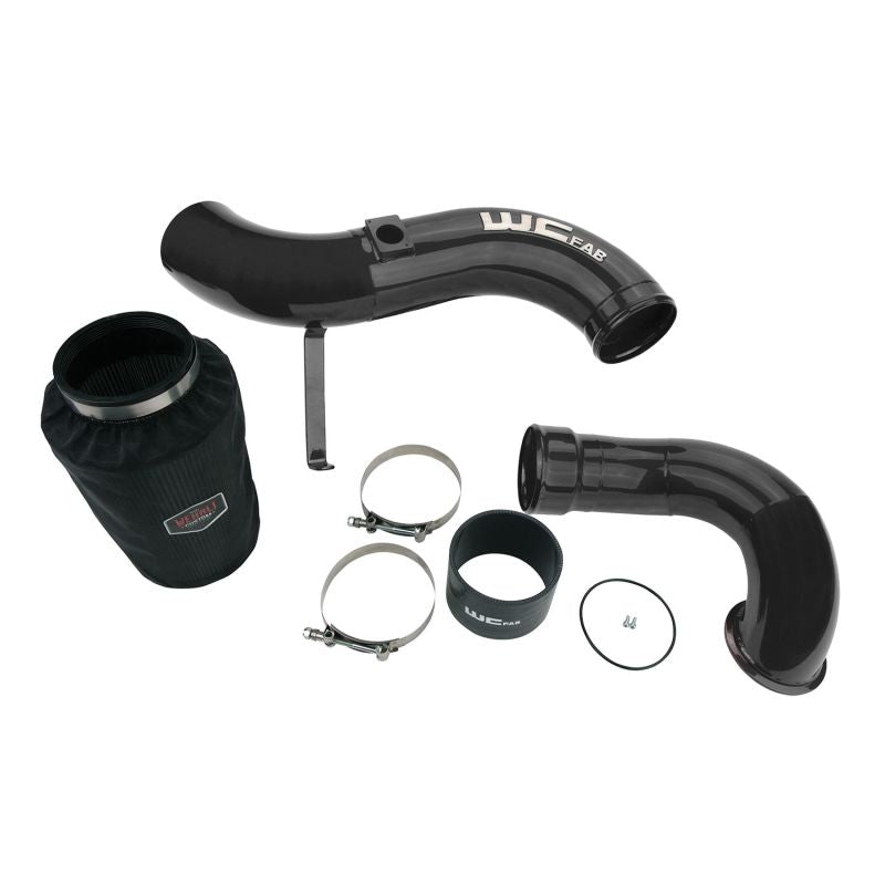 Wehrli 06-07 Chevrolet 6.6L LBZ Duramax 4in Intake Kit Stage 2 - Candy Teal WCF100638-CT