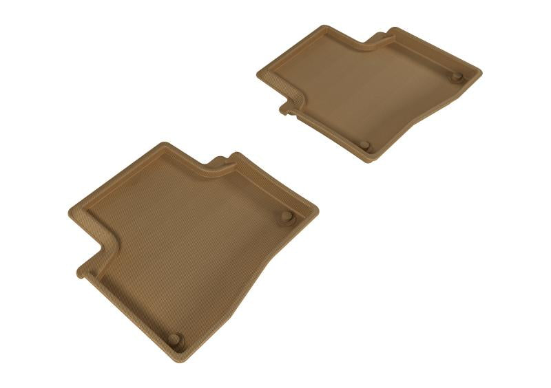 3D MAXpider 2014-2020 Acura RLX Kagu 2nd Row Floormats - Tan L1AC00721502 Main Image