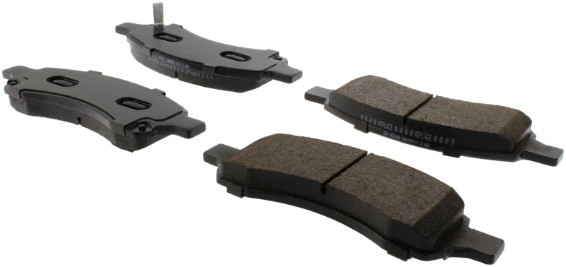 StopTech Street Brake Pads; Front With Shims And Hardware