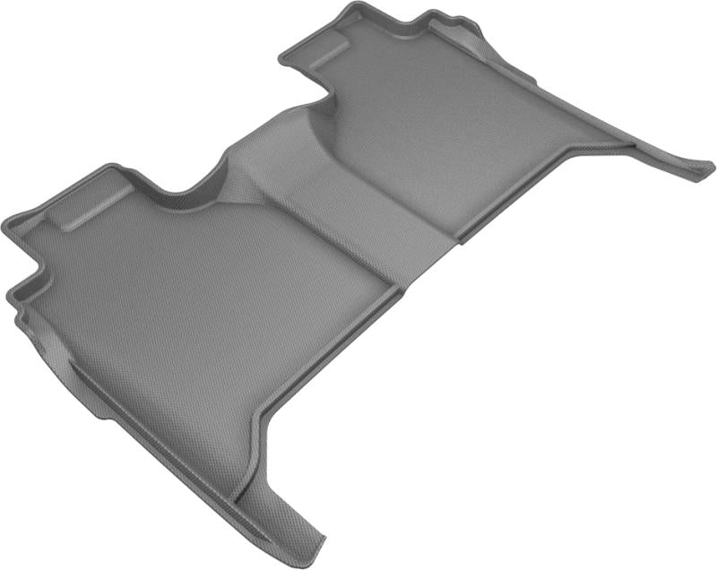 3D MAXpider 2019-2020 GMC/Chevrolet Sierra 1500/Silverado 1500 Kagu 2nd Row Floormats - Gray L1GM02421501 Main Image