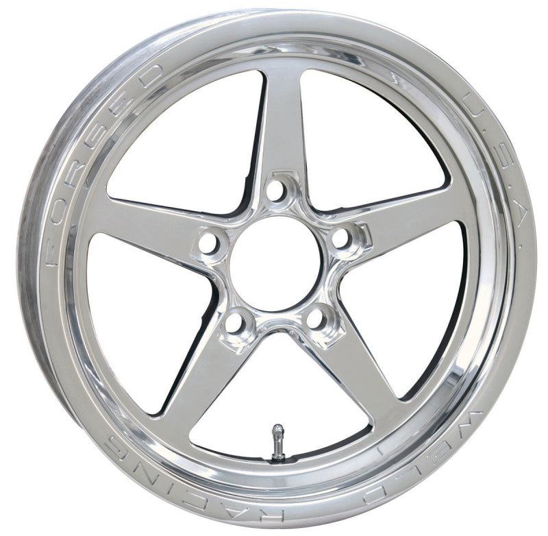 Weld Alumastar 1-Piece 15x3.5 / 5x4.5 BP / 2.25in. BS Polished Wheel - Non-Beadlock 88-15202