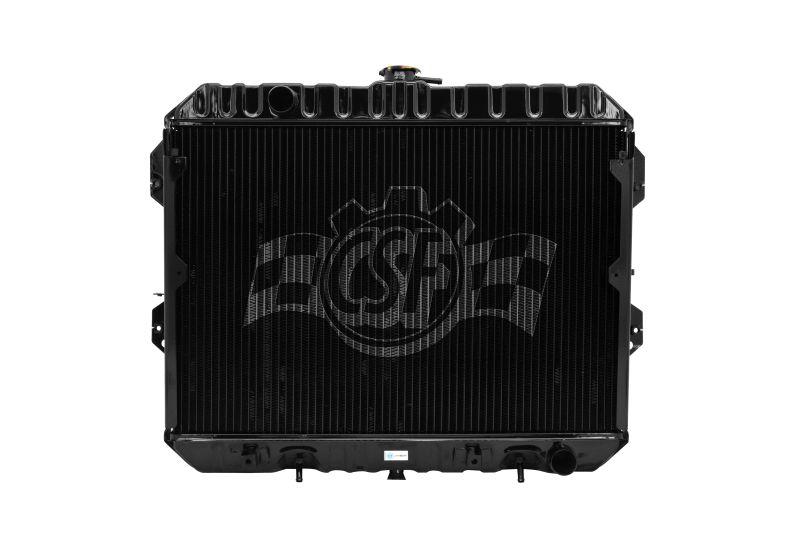 CSF 79-83 Nissan 280ZX 2.8L OEM Plastic Radiator 808 Main Image