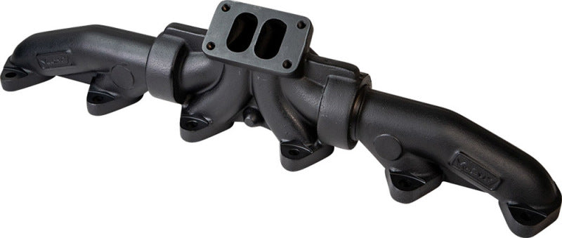 ATS Diesel 1998.5+ Dodge 5.9L / 6.7L 3pc Pulse Flow Exhaust Manifold Kit - Ceramic Coated Black 2049352218