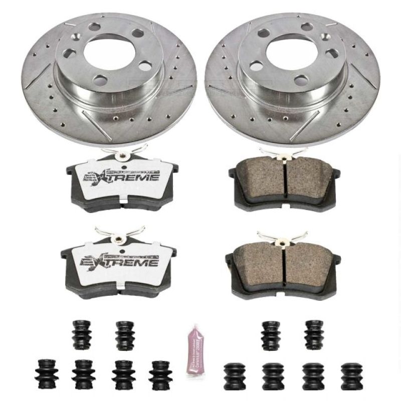 PowerStop PSB Z26 Street Warrior Kit Brakes, Rotors & Pads Brake Kits - Performance D&S main image