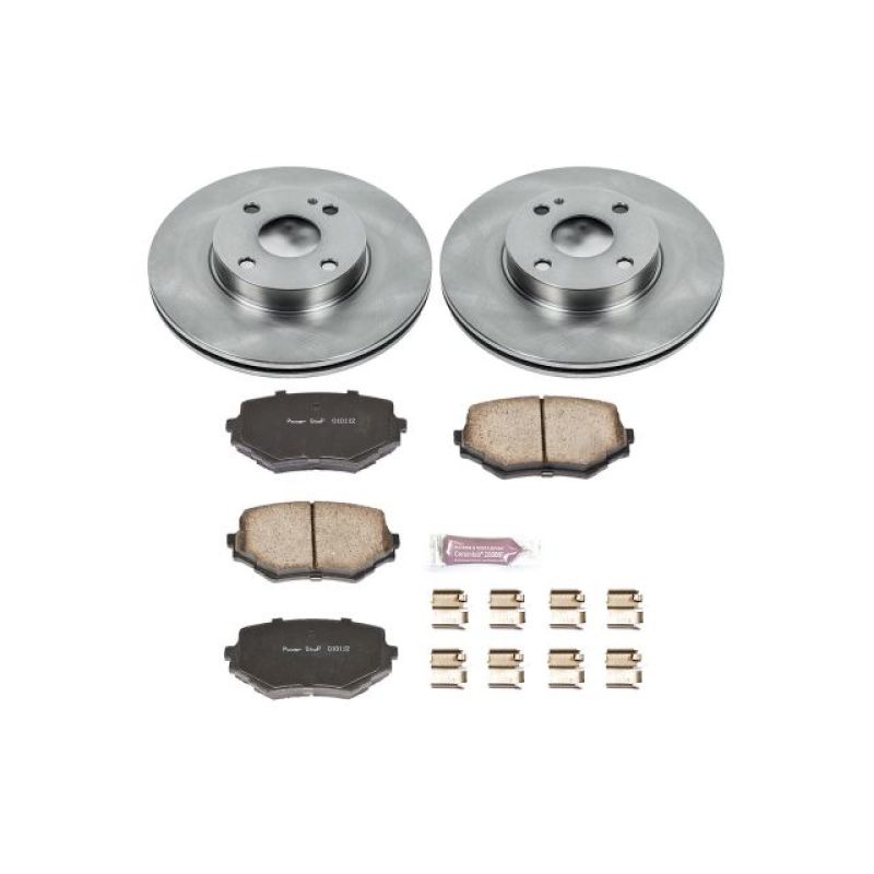 PowerStop PSB Autospecialty Kit Brakes, Rotors & Pads Brake Kits - OE main image