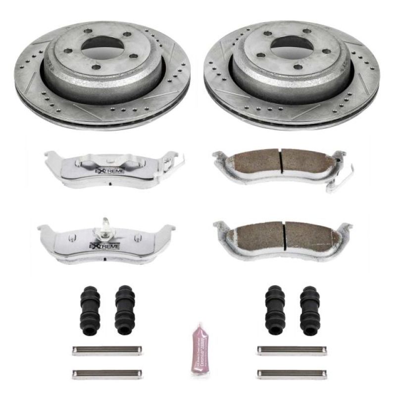 PowerStop PSB Z26 Street Warrior Kit Brakes, Rotors & Pads Brake Kits - Performance D&S main image