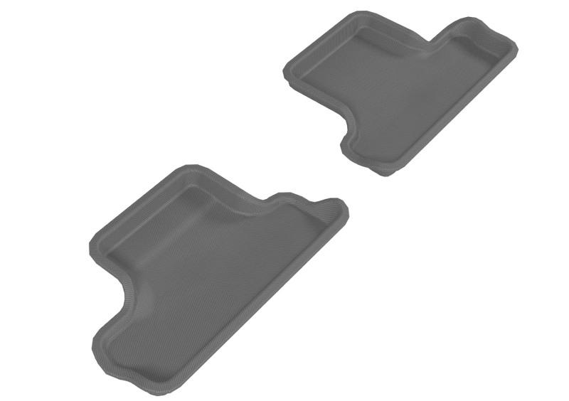 3D MAXpider 2007-2013 Mini Cooper Convertible Kagu 2nd Row Floormats - Gray L1MN00121501 Main Image