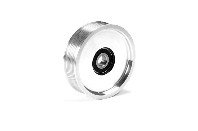 Fleece Performance 03-18 Dodge 2500/3500 Cummins Upper Fan Pulley Idler (Bare Aluminum Finish) FPE-34657-AL