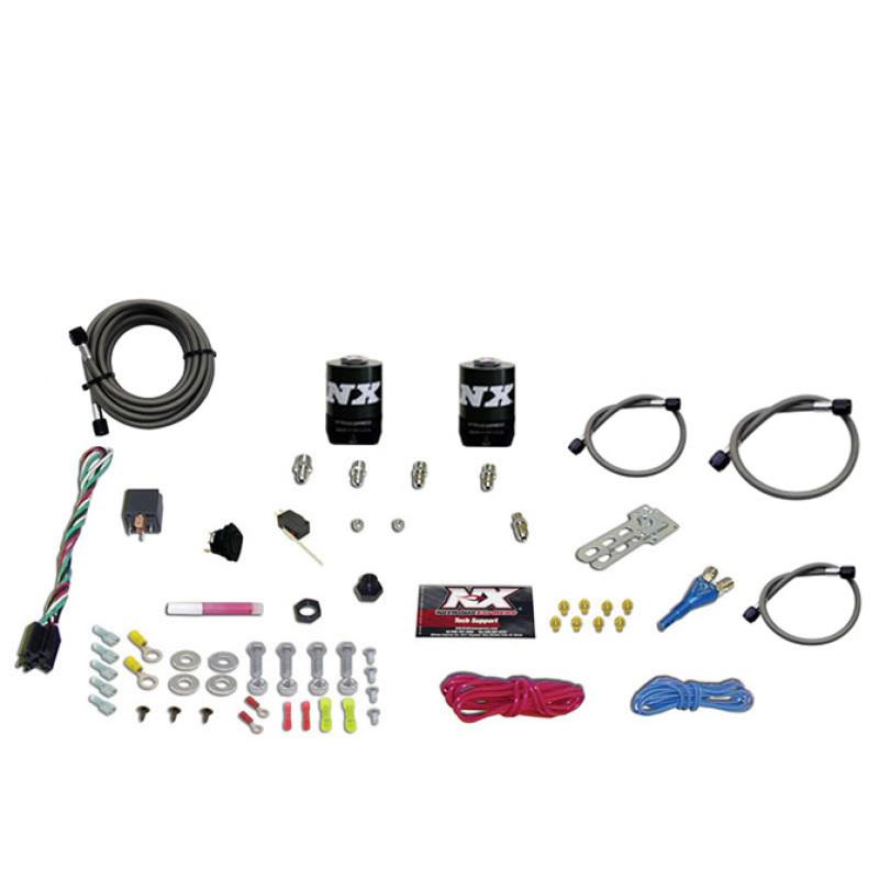 Nitrous Express Ford EFI Race Single Nozzle Nitrous Kit (100-250HP) w/o Bottle 20113-00 Main Image