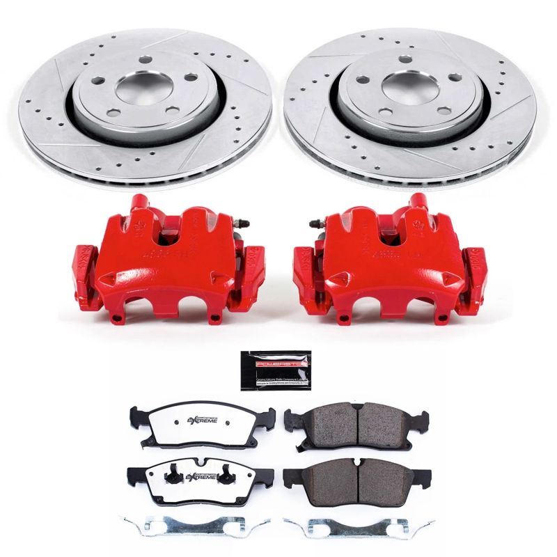 PowerStop PSB Z36 Truck & Tow Kit w/Cals Brakes, Rotors & Pads Brake Kits - Performance D&S main image