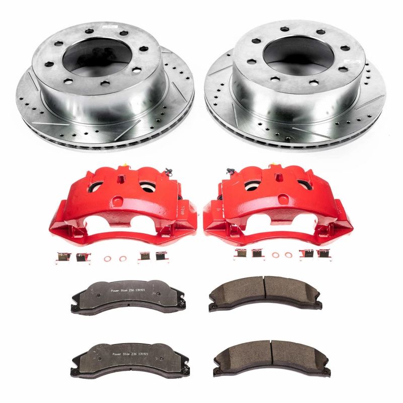 PowerStop PSB Z36 Truck & Tow Kit w/Cals Brakes, Rotors & Pads Brake Kits - Performance D&S main image