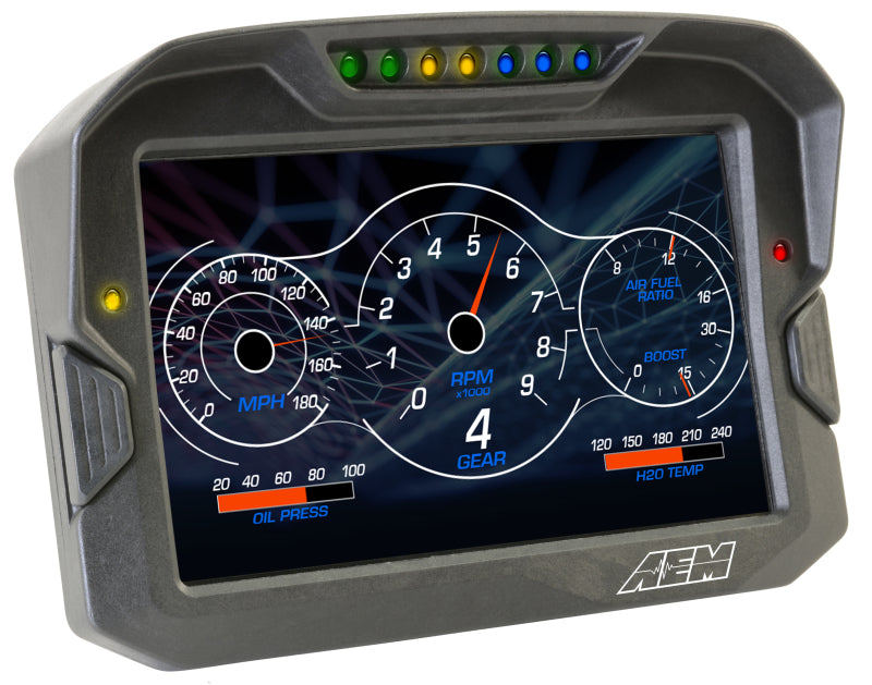 AEM CD-7 Non Logging Race Dash Carbon Fiber Digital Display (CAN Input Only) 30-5700
