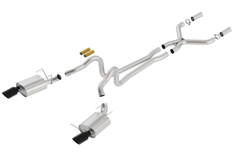 Borla BOR Cat Back S-Type Exhaust, Mufflers & Tips Catback main image