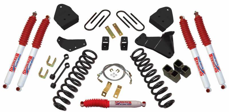 Skyjacker 2005-2007 Ford F-250 Super Duty Suspension Lift Kit w/ Shock F5651PN Main Image