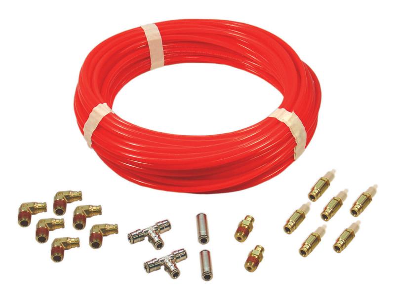 Firestone Dealer Fitting Pack 3 (6) Valves / Fittings / 100ft. Air Line Tubing (WR17602395) 2395 Main Image