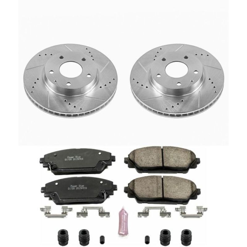 PowerStop PSB Z23 Evolution Kit Brakes, Rotors & Pads Brake Kits - Performance D&S main image