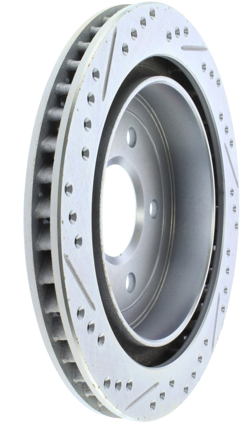 StopTech Select Sport Drilled & Slotted Rotor - Front Right 227.62061L