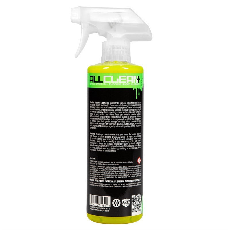 Chemical Guys All Clean+ Citrus Base All Purpose Cleaner - 16oz (P6) CLD_101_16