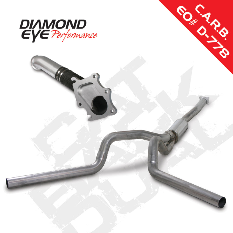 Diamond Eye Performance DEP Catback Exhaust Kit SS Exhaust, Mufflers & Tips Catback main image