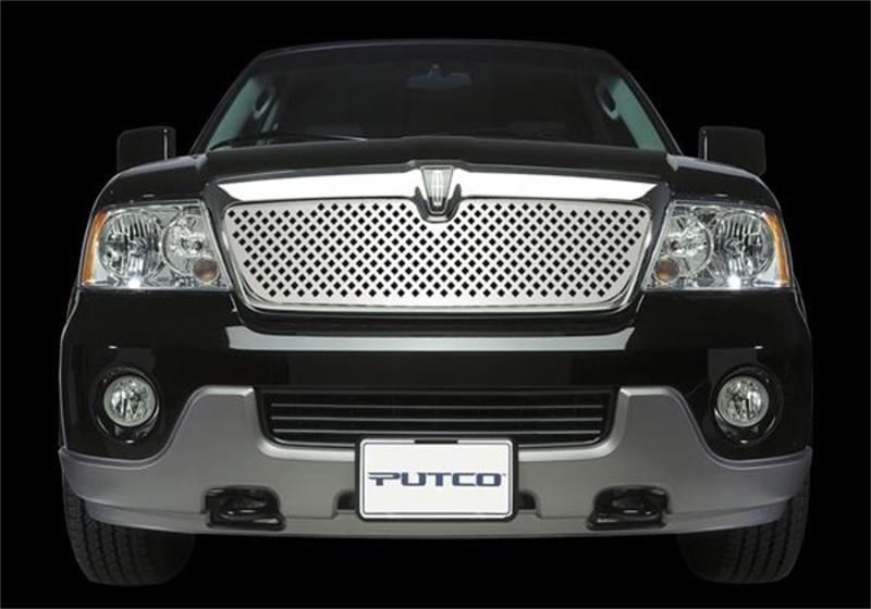 Putco 00-02 Chevrolet Silverado HD (Diamond Pattern) Designer FX Grilles 64214 Main Image