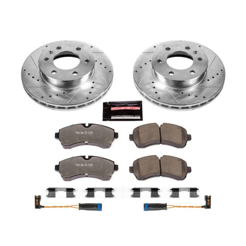 PowerStop PSB Z36 Truck & Tow Kit Brakes, Rotors & Pads Brake Kits - Performance D&S main image