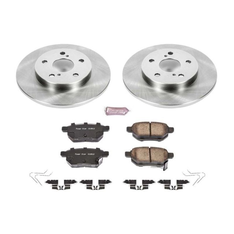 PowerStop PSB Autospecialty Kit Brakes, Rotors & Pads Brake Kits - OE main image