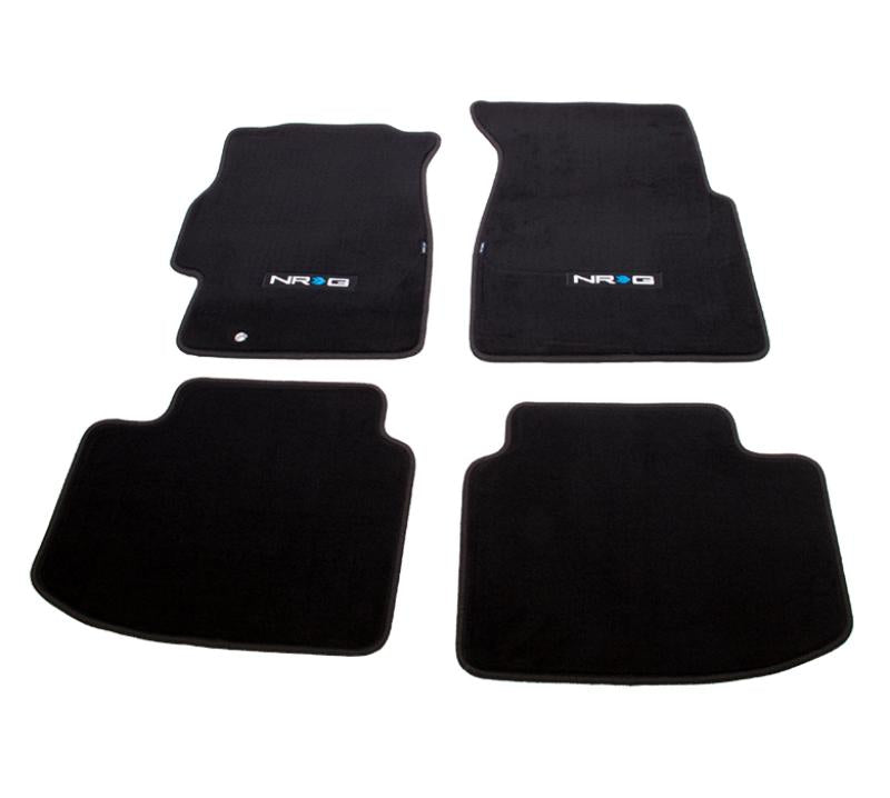 NRG Floor Mats - 96-00 Honda Civic 2DR & 3DR (EK9 Logo) - 4pc. FMR-130 Main Image