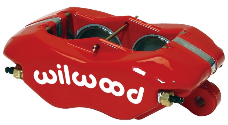 Wilwood Caliper-Forged Dynalite-Red 1.75in Pistons 1.10in Disc 120-12502-RD