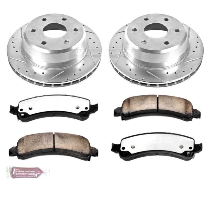 PowerStop PSB Z36 Truck & Tow Kit Brakes, Rotors & Pads Brake Kits - Performance D&S main image