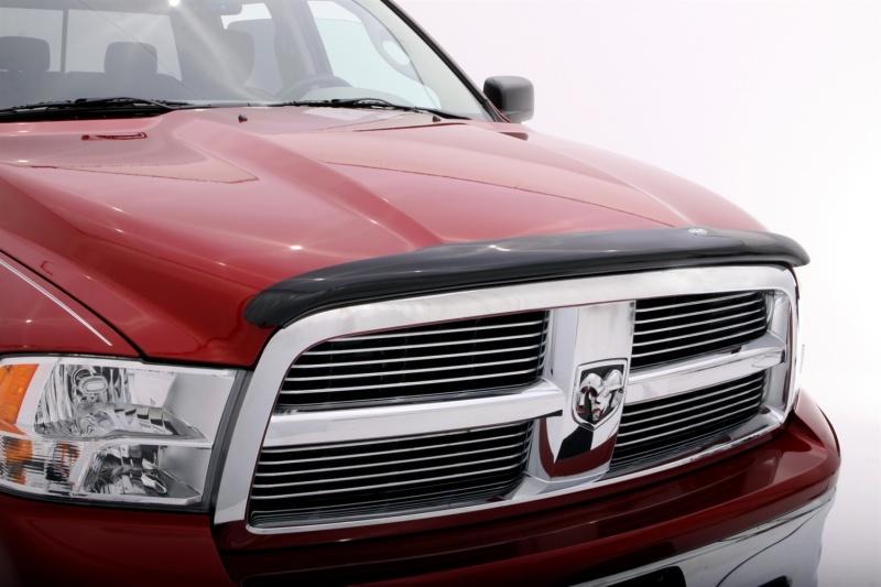 AVS 09-18 Dodge RAM 1500 (Excl. Rebel Models) Hoodflector Low Profile Hood Shield - Smoke 21045 Main Image