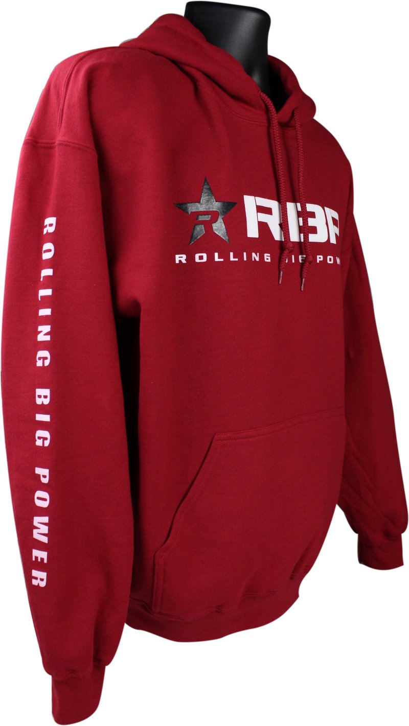 RBP Hoodie - Red w/Black Star - Medium RBP-HSR-M Main Image