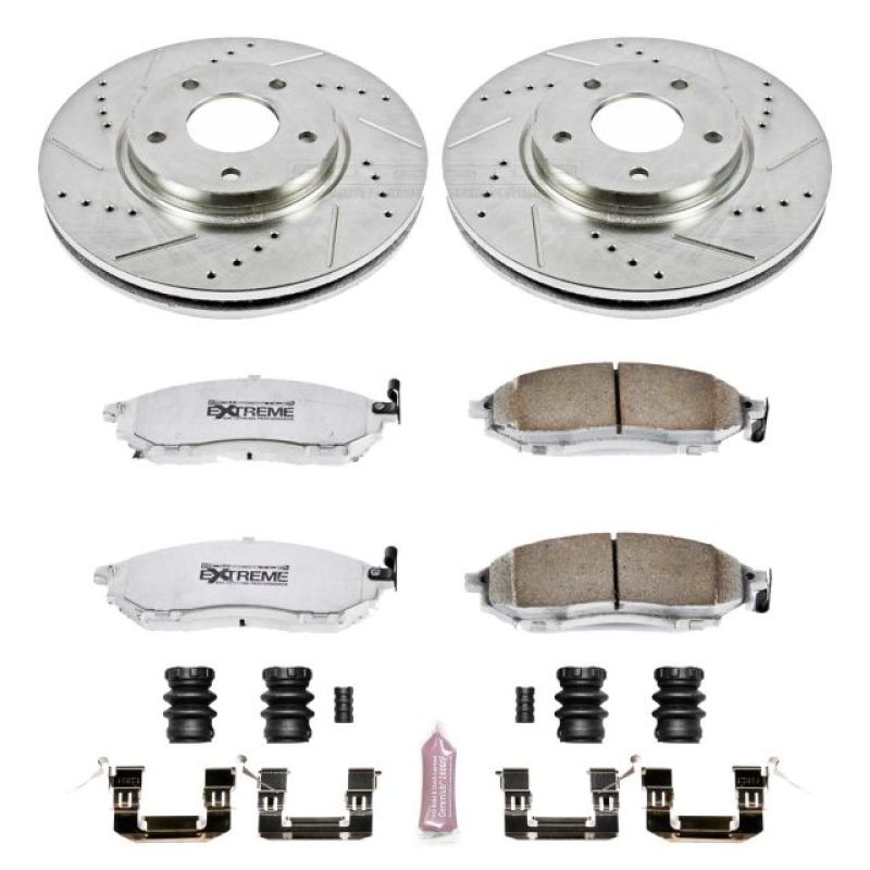 PowerStop PSB Z26 Street Warrior Kit Brakes, Rotors & Pads Brake Kits - Performance D&S main image