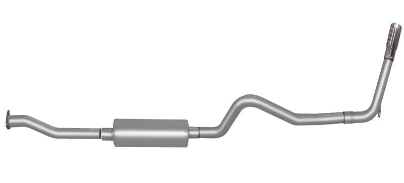 Gibson 98-00 Chevrolet S10 Base 2.2L 2.5in Cat-Back Single Exhaust - Stainless 614429 Main Image