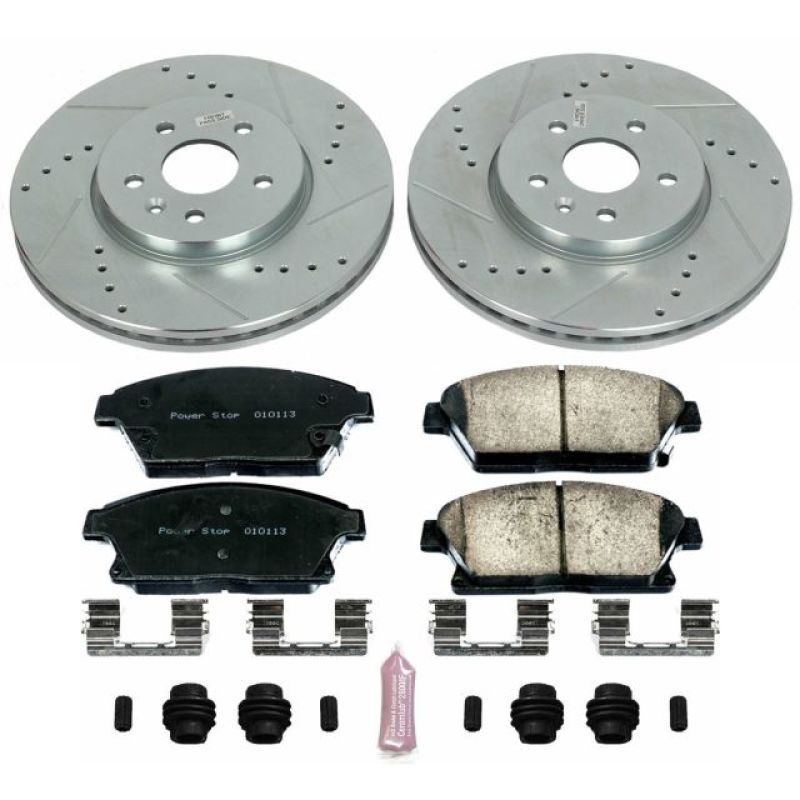 PowerStop PSB Z23 Evolution Kit Brakes, Rotors & Pads Brake Kits - Performance D&S main image