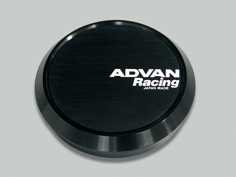 Advan Flat 73mm Center Cap - Black Z9566