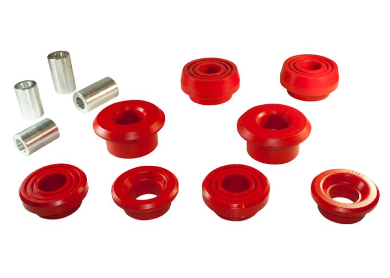 Pedders Urethane Red Rear Cross Member Cradle Bushings 09-16 Chevy Camaro ped-EP1201 Main Image