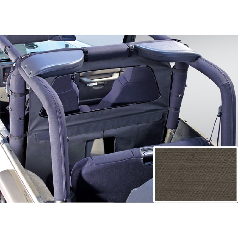 Rugged Ridge RUG Soft Top Wind Screen Soft Tops & Hard Tops Soft Tops main image