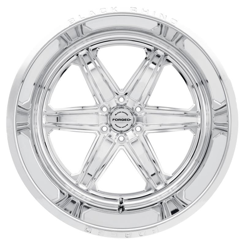 Black Rhino Marauder 24x14.0 6x139.7 ET-76 CB 112.1 Polished Wheel 2414MDR-66140P12 Main Image
