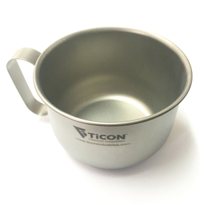 Ticon Industries Titanium Mug 100-20017-0000