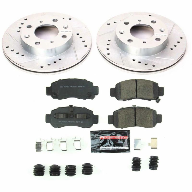 PowerStop PSB Z23 Evolution Kit Brakes, Rotors & Pads Brake Kits - Performance D&S main image