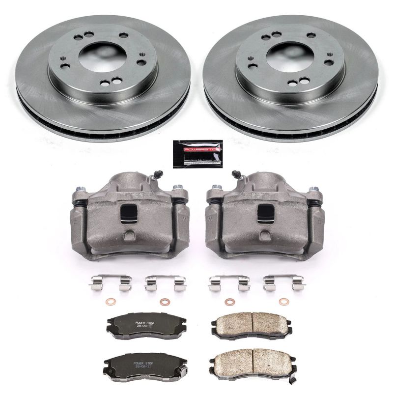 PowerStop PSB Autospecialty Kit w/Cals Brakes, Rotors & Pads Brake Kits - OE main image