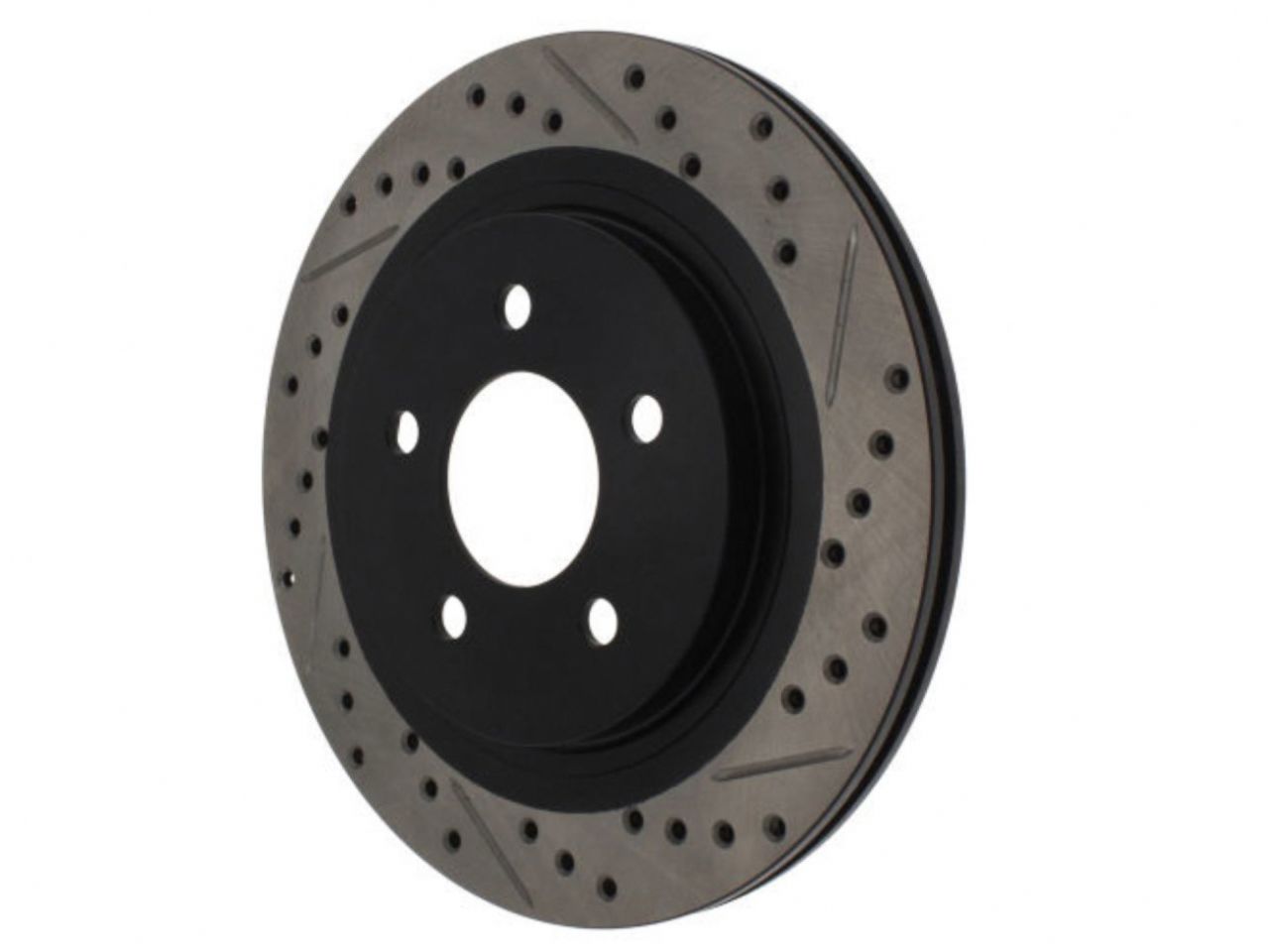 StopTech Sport Drilled/Slotted Brake Rotor; Rear Right