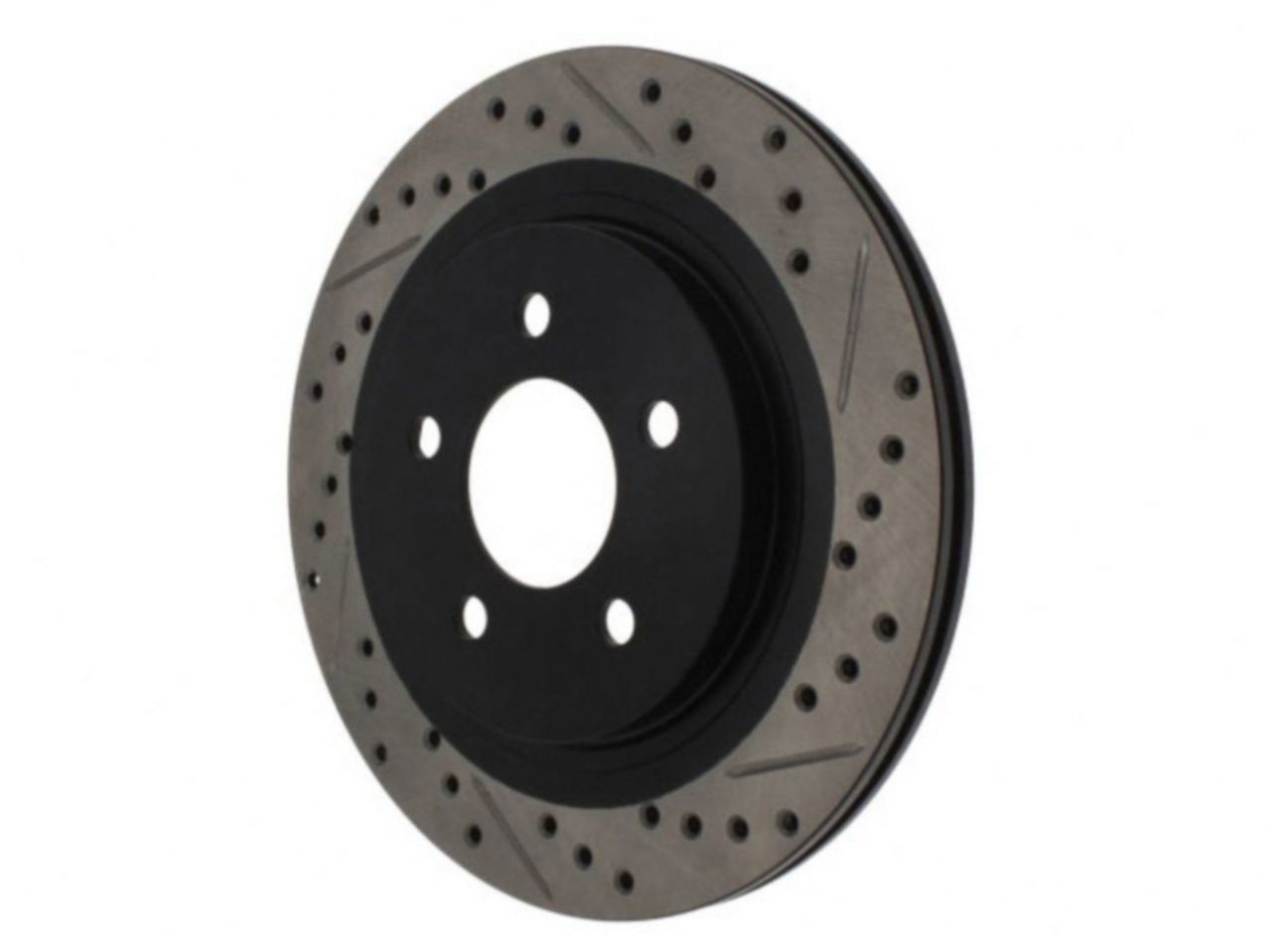 StopTech Sport Drilled/Slotted Brake Rotor; Rear Left