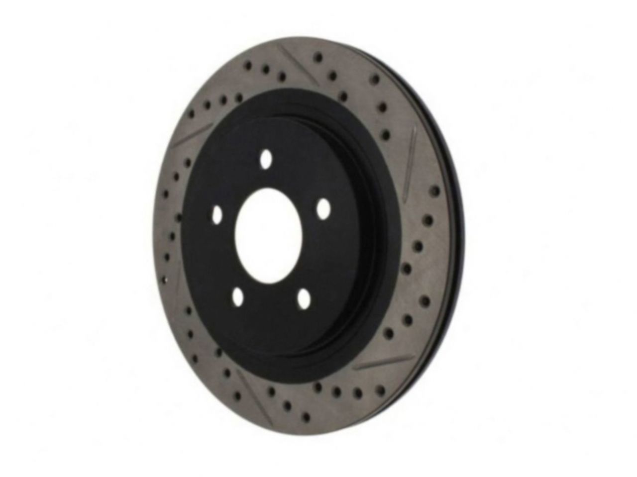 StopTech Sport Drilled/Slotted Brake Rotor; Rear Left