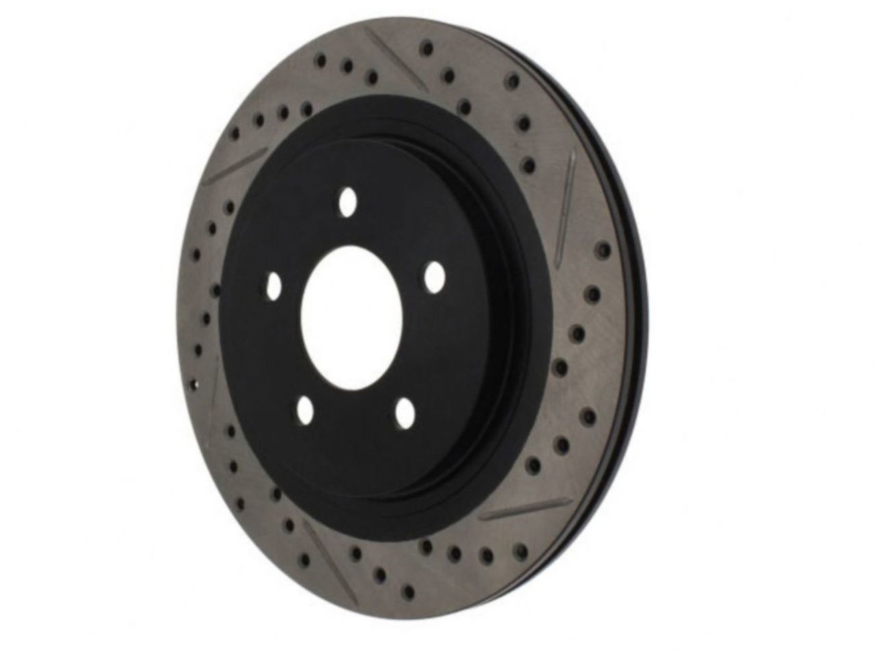 StopTech Sport Drilled/Slotted Brake Rotor; Rear Left