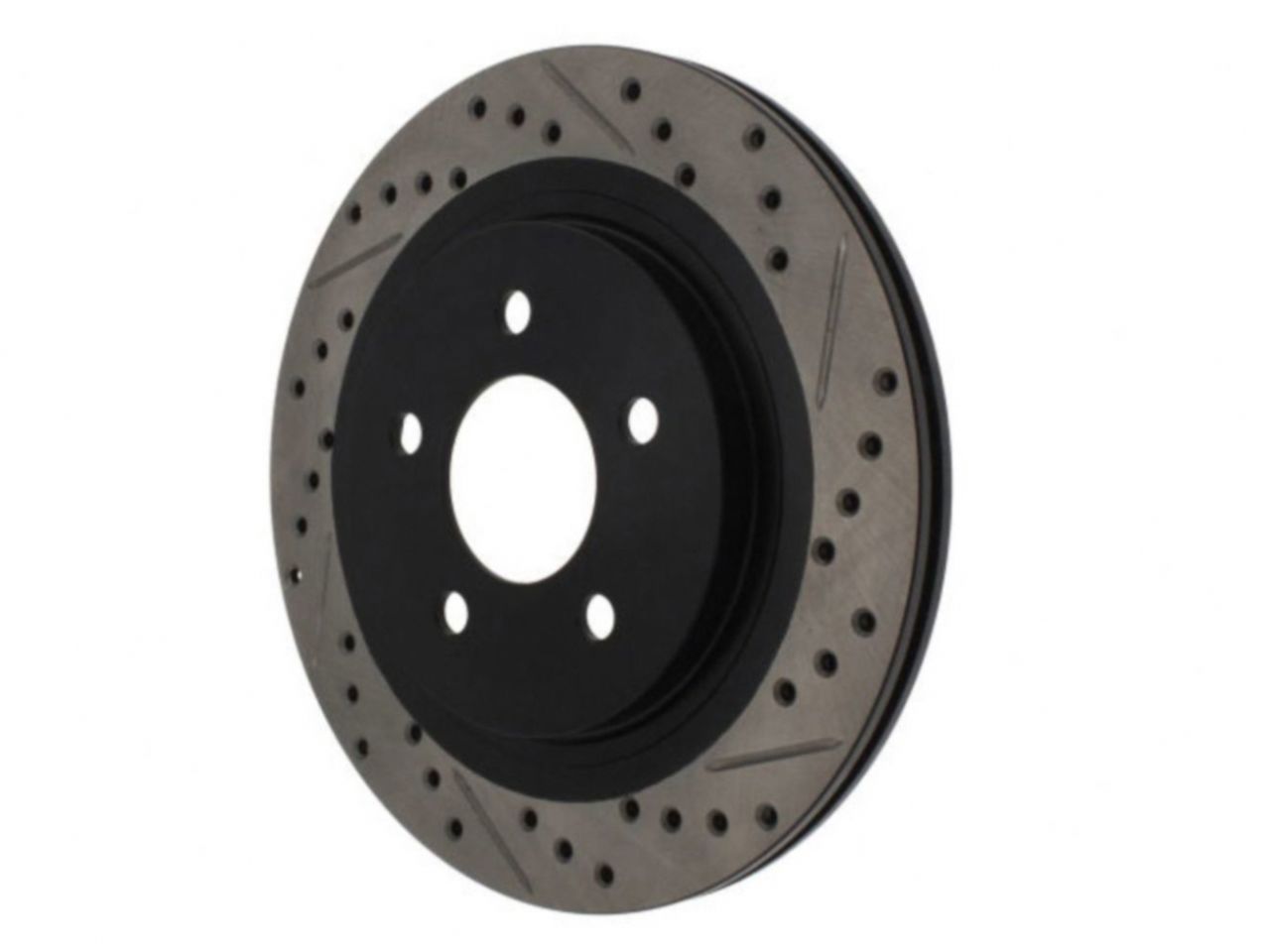 StopTech Sport Drilled/Slotted Brake Rotor; Rear Right